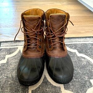 Sorel Cheyanne II Lace Up Waterproof Leather Boot Mens 11.5 NM2575-259 used